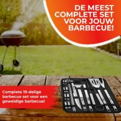 GrillX Barbecue Gereedschap Set - 19-delig - Inclusief Luxe Draagtas - BBQ Accesoires - Gereedschapset -Barbecue Benodigdheden Winkel 1200x1200 691