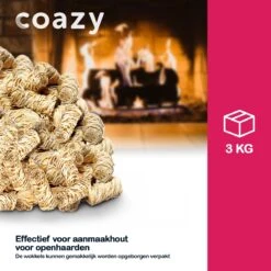Aanmaakkrullen Voor BBQ Of Kachel | 3kg ECO FSC Gecertificeerd Aanmaakhout Barbecue - Biologisch En Duurzaam Aanmaakwokkels - Houtwol Wokkels - Barbeque Aansteker - Aanmaakblokjes - Accessoires - Ongeveer 240 Krullen -Barbecue Benodigdheden Winkel 1200x1200 76