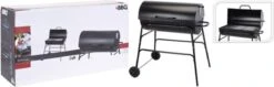 BBQ XL Houtskoolbarbecue - Cilindervorm - Grilloppervlak (LxB) 71 X 35 Cm - Zwart -Barbecue Benodigdheden Winkel 1200x382