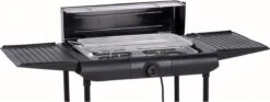 Excellent Electrics Elektrische Barbecue - Grilloppervlak (LxB) 36x24 Cm - 2000W - Zwart 13 Excellent Electrics Elektrische Barbecue - Grilloppervlak (LxB) 36x24 Cm - 2000W - Zwart -Barbecue Benodigdheden Winkel 1200x453 1