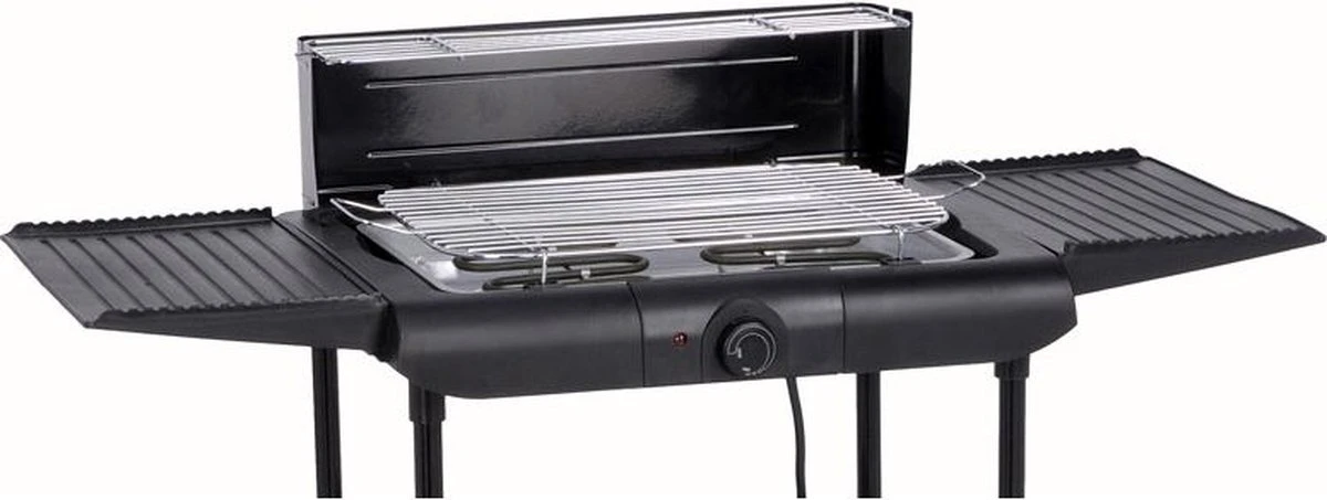 Excellent Electrics Elektrische Barbecue - Grilloppervlak (LxB) 36x24 Cm - 2000W - Zwart 4 Excellent Electrics Elektrische Barbecue - Grilloppervlak (LxB) 36x24 Cm - 2000W - Zwart - Afbeelding 4