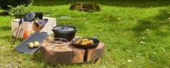 EL Fuego Dutch Oven Set Gietijzer 7-delig -Barbecue Benodigdheden Winkel 1200x482