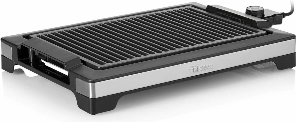 Tristar Bakplaat & Elektrische Grill BP-2780 – Elektrische Barbecue & Grillplaat – Voor Binnen En Buiten - Zwart