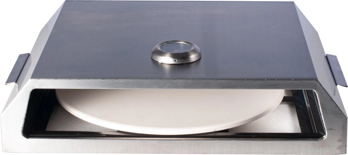 Bighorn Pizzaoven Met Pizzasteen Voor Barbecue - Grilloven - Draagbare - Edelstaal 1 Bighorn Pizzaoven Met Pizzasteen Voor Barbecue - Grilloven - Draagbare - Edelstaal