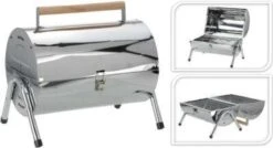 BBQ Collection Houtskoolbarbecue - Cilinder - Chroom 27 BBQ Collection Houtskoolbarbecue - Cilinder - Chroom -Barbecue Benodigdheden Winkel 1200x651