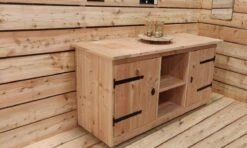 Buitenkeukendeal.nl - Buitenkeuken - Aberdeen - Buitenkeuken - Douglas - Hout - Geschaafd -Barbecue Benodigdheden Winkel 1200x721 1