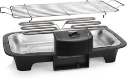 Tristar BQ-2813 Electrische Tafelbarbecue - Grilloppervlak (LxB) 38x22 Cm - 2000W - Zwart 15 Tristar BQ-2813 Electrische Tafelbarbecue - Grilloppervlak (LxB) 38x22 Cm - 2000W - Zwart -Barbecue Benodigdheden Winkel 1200x739