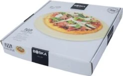 Boska Pizzasteen Deluxe - Voor Oven & BBQ - Knapperige Pizza's - Ø 29.5 Cm - BBQ Accessoires -Barbecue Benodigdheden Winkel 1200x740