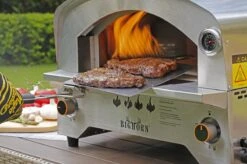 Bighorn Outdoor Edelstaal Gas Pizza Oven - Draagbare Gas Barbecue - Edelstaal -Model SRGG20001 -Barbecue Benodigdheden Winkel 1200x799 23