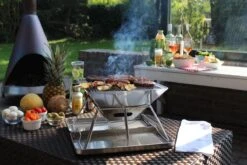 United Entertainment - Opvouwbare Houtskoolbarbecue - RVS - Met Koffer En Draagtas -Barbecue Benodigdheden Winkel 1200x800 26