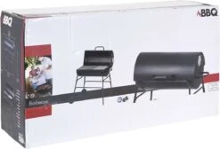 BBQ XL Houtskoolbarbecue - Cilindervorm - Grilloppervlak (LxB) 71 X 35 Cm - Zwart -Barbecue Benodigdheden Winkel 1200x814 1