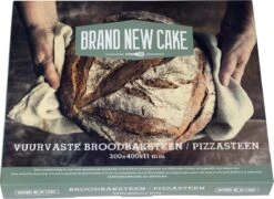 Broodbaksteen / Pizzasteen 300x400x11mm BBQ / Oven - BrandNewCake® -Barbecue Benodigdheden Winkel 1200x876 1