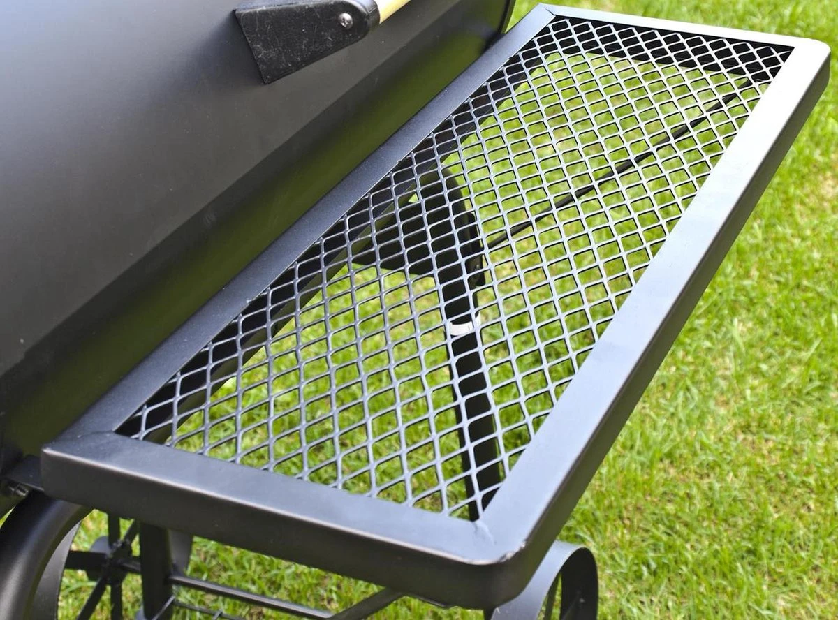 El Fuego Dakota - Barbecue - Smoker - Zwart - Grilloppervlak 66 X 41 Cm - Afmeting 132,5 X 66 X 122 Cm 4 El Fuego Dakota - Barbecue - Smoker - Zwart - Grilloppervlak 66 X 41 Cm - Afmeting 132,5 X 66 X 122 Cm - Afbeelding 4