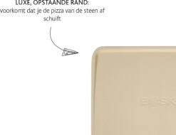 Boska Pizzasteen Deluxe Rechthoek - Voor De Oven - Knapperige Pizza's - 40x32 Cm - BBQ Accessoires -Barbecue Benodigdheden Winkel 1200x921 1