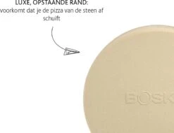 Boska Pizzasteen Deluxe - Voor Oven & BBQ - Knapperige Pizza's - Ø 29.5 Cm - BBQ Accessoires -Barbecue Benodigdheden Winkel 1200x921 2