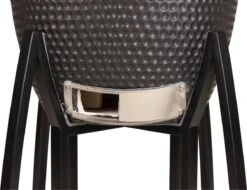 Patton - Kamado 21" - Premium Black - Keramische Barbecue - Incl. Bluetooth Kerntemperatuurmeter - LED Verlichting - Large - Compleet - Zwart -Barbecue Benodigdheden Winkel 1200x923