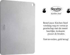 Pizzasteen Van Staal – Pizza Steen - Pizza En Brood Bakken - 40 X 30 X 0,6 Cm - Cadeau Voor Man - Kitchen Steel By Qwality 10 Pizzasteen Van Staal – Pizza Steen - Pizza En Brood Bakken - 40 X 30 X 0,6 Cm - Cadeau Voor Man - Kitchen Steel By Qwality -Barbecue Benodigdheden Winkel 1200x944