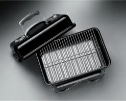 Weber Go-anywhere Houtskoolbarbecue - Zwart -Barbecue Benodigdheden Winkel 1200x961 2