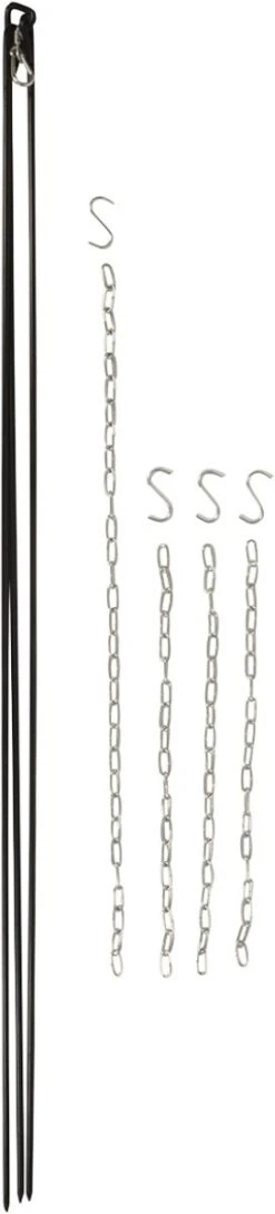 Esschert Design - Driepoot Met Ketting - Haardvuur Accessoires - Staal - Zwart 33 Esschert Design - Driepoot Met Ketting - Haardvuur Accessoires - Staal - Zwart -Barbecue Benodigdheden Winkel 272x1200