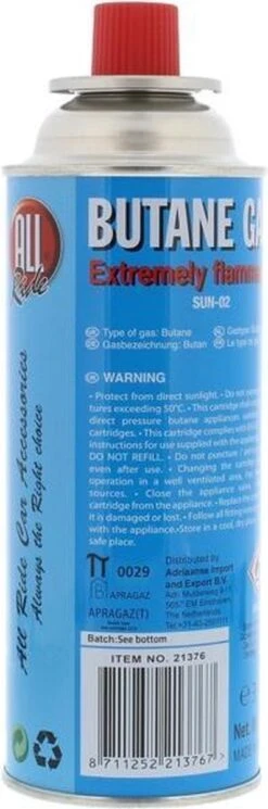 All Ride Butaan Gas / Navulgas 15 All Ride Butaan Gas / Navulgas -Barbecue Benodigdheden Winkel 398x1200