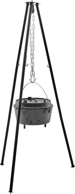 Grill Guru Tripod And Dutch Oven Set In Box