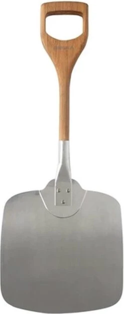Boska Pizzaschep Barbecue - Kort Handvat - Stabiel - Aluminium - Eikenhout - BBQ Accessoires -Barbecue Benodigdheden Winkel 476x1200