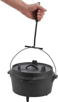 Dutch Oven Enkhuizen Met Deksel Gietijzer Zwart 4,2 L 9 Dutch Oven Enkhuizen Met Deksel Gietijzer Zwart 4,2 L -Barbecue Benodigdheden Winkel 684x1200