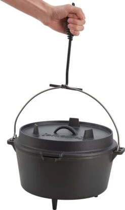 Dutch Oven Enkhuizen Met Deksel Gietijzer Zwart - 4 Varianten -Barbecue Benodigdheden Winkel 720x1200