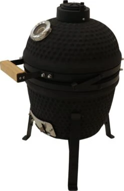 Patton Kamado Grill 13" - Keramisch - Kookoppervlak Ø 28 - Mat Zwart -Barbecue Benodigdheden Winkel 784x1200 1