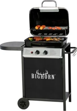 Bighorn Gasbarbecue En Grill – 2 Branders – Zwart -Barbecue Benodigdheden Winkel 838x1200 1