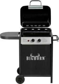 Bighorn Gasbarbecue En Grill – 2 Branders – Zwart -Barbecue Benodigdheden Winkel 851x1200
