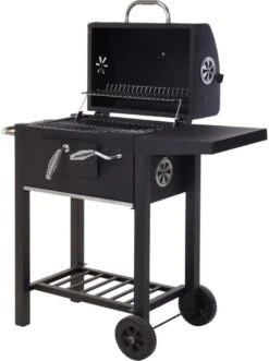 Vaggan Luxe Houtskool Barbecue - Grilloppervlak (LxB) 44 X 32 Cm - Staal - Matzwart 11 Vaggan Luxe Houtskool Barbecue - Grilloppervlak (LxB) 44 X 32 Cm - Staal - Matzwart -Barbecue Benodigdheden Winkel 896x1200