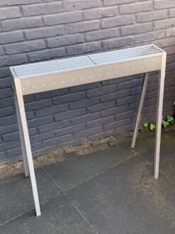 Spiedini Saté-bbq Bali 80 - Saté Houtskoolbarbecue Met Horizontaal Rooster - 80 Cm Lang, 11 Cm Breed - Materiaal: Gealuminiseerd Ijzer -Barbecue Benodigdheden Winkel 899x1200 9