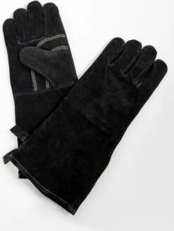 Barbecue Handschoen Zwart - BBQ Ovenwanten – Hittebestendige Handschoenen - Ovenhandschoenen - Grill & Oven Want – Koken Accessoires - Vuurkorf En Openhaard - Barbeque Keukenaccessoires - Koken - Vaderdag Cadeau Vader -Barbecue Benodigdheden Winkel 905x1200