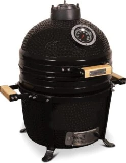 Patton Kamado 15" - Keramisch - Tafel Model - Premium Black - Medium - Zwart -Barbecue Benodigdheden Winkel 930x1200 1